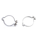 Stainless Steel 34.9mm Vintage Old School Bicycle Clamp-On Brake Cable Housing Clips