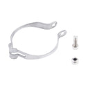 Stainless Steel 34.9mm Vintage Old School Bicycle Clamp-On Brake Cable Housing Clips