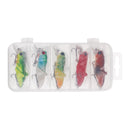 5Pcs/box Fishing Lures Artificial Grasshopper Lures Insect Shape Hard Baits 4.3g/5.5cm