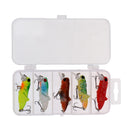 5Pcs/box Fishing Lures Artificial Grasshopper Lures Insect Shape Hard Baits 4.3g/5.5cm