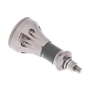 2 Bearings Per Knob Fishing Reel Handle for Baitcasting Spinning Reel Silver