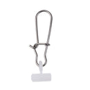 20pcs High-strength Duo Lock Snap Swivel Fishing Sinker Slider Fishing Lure Line Connector Line Connector for Braid Line
