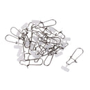20pcs High-strength Duo Lock Snap Swivel Fishing Sinker Slider Fishing Lure Line Connector Line Connector for Braid Line