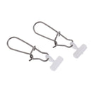 20pcs High-strength Duo Lock Snap Swivel Fishing Sinker Slider Fishing Lure Line Connector Line Connector for Braid Line