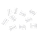 10pcs/lot Carp Fishing Boilie Inserts Hair Rig Fishing Bait Double Ring Clear Stoppers Carp Fishing Tackle Hair Stop