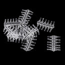 10pcs/lot Carp Fishing Boilie Inserts Hair Rig Fishing Bait Double Ring Clear Stoppers Carp Fishing Tackle Hair Stop