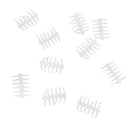 10pcs/lot Carp Fishing Boilie Inserts Hair Rig Fishing Bait Double Ring Clear Stoppers Carp Fishing Tackle Hair Stop