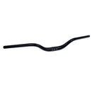 Retro Bike Handlebar Aluminum Alloy Bent Bar Fixed Gear Road Bicycle Handlebar 31.8mmx660mm Black