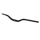 Retro Bike Handlebar Aluminum Alloy Bent Bar Fixed Gear Road Bicycle Handlebar 31.8mmx660mm Black