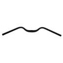 Retro Bike Handlebar Aluminum Alloy Bent Bar Fixed Gear Road Bicycle Handlebar 31.8mmx660mm Black