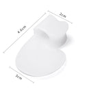 1 Pair Gel Toe Separators Little Toe Guard White Silicone Gel Orthotic