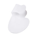 1 Pair Gel Toe Separators Little Toe Guard White Silicone Gel Orthotic