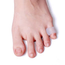 1 Pair Gel Toe Separators Little Toe Guard White Silicone Gel Orthotic