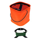 Fishing Water Fish Bucket Breathable Foldable Live Maggot Earthworm Lures Baits Container
