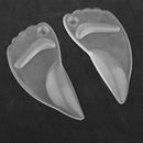 1 Pair Adhesive Arch Pads Adhesive Arch Support Half Insole High Heel Insole