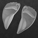 1 Pair Adhesive Arch Pads Adhesive Arch Support Half Insole High Heel Insole