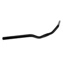 Retro Aluminum Alloy Mountain Bike Riser Handlebar 25.4mm Road Bicycle Handle Bar Black
