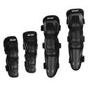 Comfortable EVA Padding Knee & Elbow Pads Set Shin Guards Protector for Motocross Motorcycle Skiing