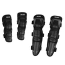 Comfortable EVA Padding Knee & Elbow Pads Set Shin Guards Protector for Motocross Motorcycle Skiing