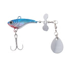 12Pcs Lead Lures Spoon Sequins Lures Fishing Jig Fish Metal Plate Hook Baits Swimbaits