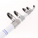 Telescopic Fishing Rod and Reel Combos Carbon Fiber Fishing Pole with Spinning Reel Right/Left Handed