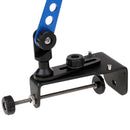 Fishing Boat Rods Holder with Large Clamp Opening 360 Degree Adjustable Fishing Rod Pole Racks Folding Holder Blue