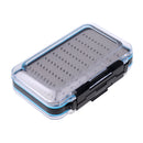 Large Space Transparent Waterproof Two sided Fly Fishing Case Hook Bait Storage Fishing Baits Case Portable