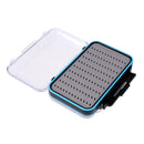 Large Space Transparent Waterproof Two sided Fly Fishing Case Hook Bait Storage Fishing Baits Case Portable