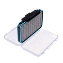 Large Space Transparent Waterproof Two sided Fly Fishing Case Hook Bait Storage Fishing Baits Case Portable