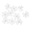 10 Pieces Transparent Elastic Rubber Carp Pellet Bait Bands For Carp Coarse Fishing Tackle Fishing Accessories 5mm
