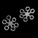 10 Pieces Transparent Elastic Rubber Carp Pellet Bait Bands For Carp Coarse Fishing Tackle Fishing Accessories 5mm