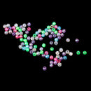 100 Pieces Fishing Line Beads Multi-color Fishing Beads Lure Highest Quality