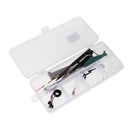 Hard Fishing Rod and Reel Combo Set Ice Fishing Rod with 100m Line Space Beans,Hooks,Accessories