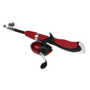 Fishing Kit, Mini Telescopic Fishing Rod and Reel Combos, Portable Spinning Travel Fishing Pole