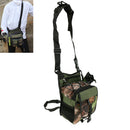 Outdoor Multifunctional Fishing Tackle Bag Water-Resistant Waist Shoulder Carry Strap Storage Pack Fishing Gear Storage for Fishing Hunting Climbing Hiking