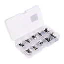 100pcs/box Heavy Duty 3 Way Fishing Rolling Swivels Rig Links Size 2#/4#/6#/7#/8