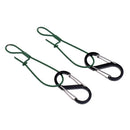 2 Pieces Multifunctional Outdoor Hanging Hook Clip Fishing Snaps Keychain for Fishing Tackle Accessory