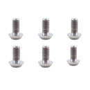 6Pcs Titanium Alloy Bike Water Bottle Cage Bolts Holder Socket Screws
