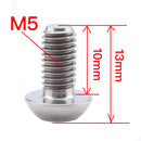6Pcs Titanium Alloy Bike Water Bottle Cage Bolts Holder Socket Screws