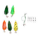 13pcs Frog Lure Crankbait Hooks with Free Tackle Box Frog Baits