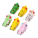 6 Pieces Fishing Lure Frog Baits Snag-proof Weedless Lures Topwater Floating with Double Sharp Hooks Freshwater Saltwater