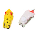 6 Pieces Fishing Lure Frog Baits Snag-proof Weedless Lures Topwater Floating with Double Sharp Hooks Freshwater Saltwater