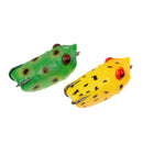 6 Pieces Fishing Lure Frog Baits Snag-proof Weedless Lures Topwater Floating with Double Sharp Hooks Freshwater Saltwater