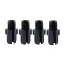4Pcs Aluminum Alloy Bike Brake Handle Adjustment Screws Cycling Accessories Black