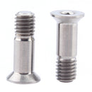 2pcs Bike Rear Derailleur Guide Titaniym Alloy Rear Bolt Wheel Screws Mountain Bike Accessories M5