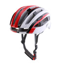 EPS foam Cycling Helmets Ultralight Bike Safety Integrally-molded Helmets Anti-collision Hat Red M