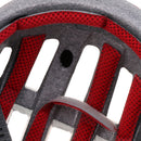 EPS foam Cycling Helmets Ultralight Bike Safety Integrally-molded Helmets Anti-collision Hat Red M