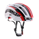 EPS foam Cycling Helmets Ultralight Bike Safety Integrally-molded Helmets Anti-collision Hat Red M