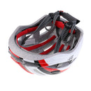 EPS foam Cycling Helmets Ultralight Bike Safety Integrally-molded Helmets Anti-collision Hat Red M