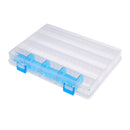 Plastic Fishing Storage Lure Baits Case Tackle Container Tackle 25 x 18 x 4cm